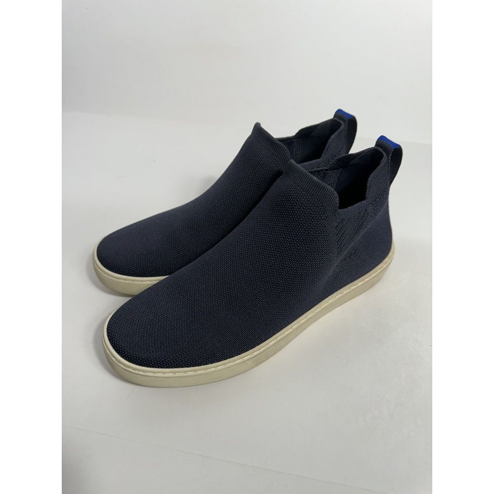 Rothy's Women's Size 9.5 Navy Blue‎ Slip on Chelsea Boots